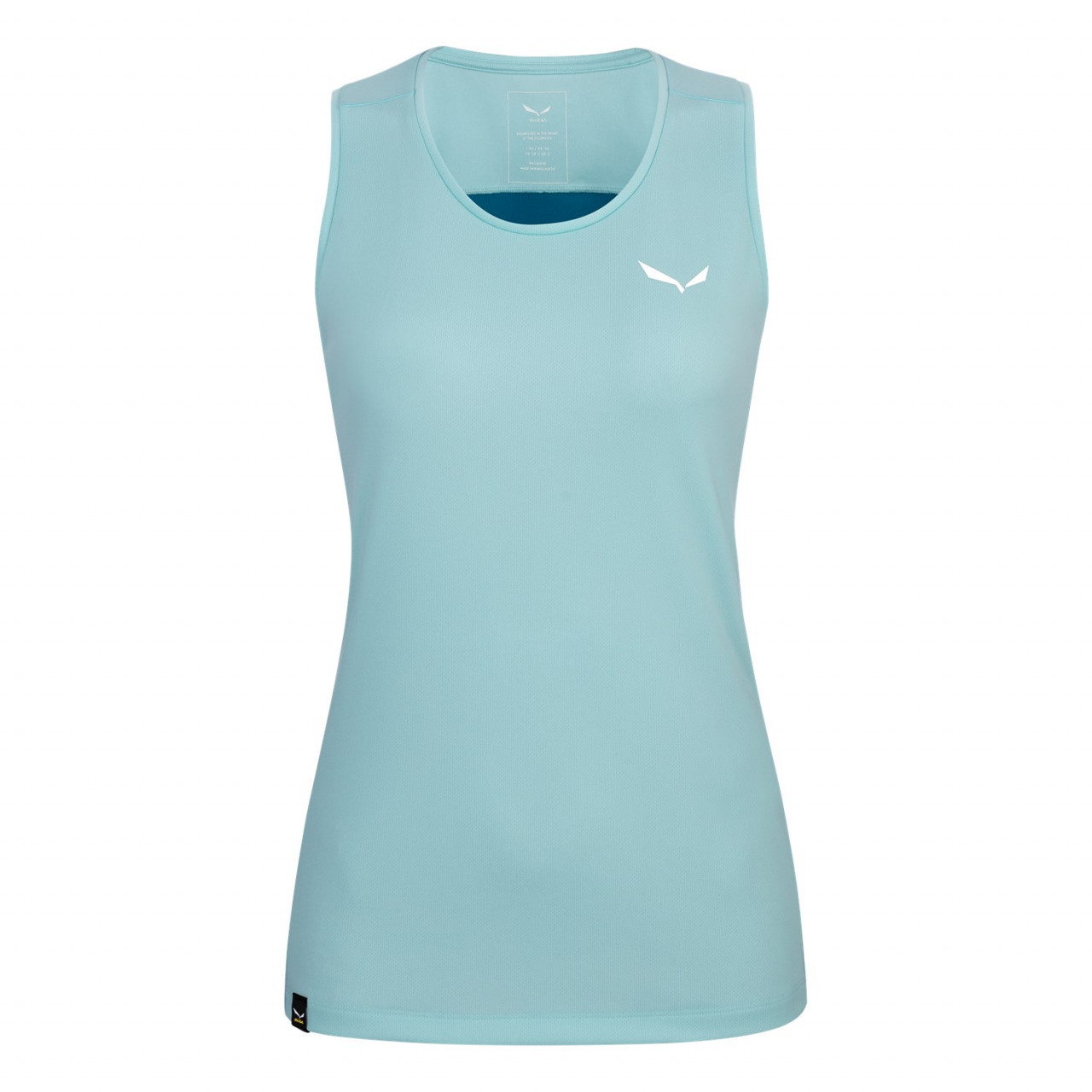 Camiseta De Tirantes Mujer Chile - Salewa Sporty Dry - Azules - LQPE-52980